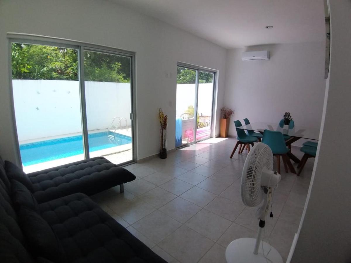 Hermosa Casa Vacacional Puerto Morelos Exterior foto